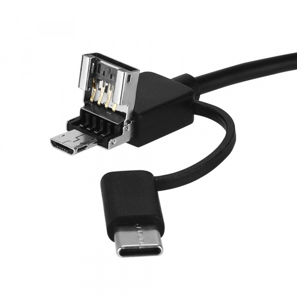 Водонепроницаемый эндоскоп 2м (Micro USB, USB, Type-C) DEKO WEC-2 065-0154 - 4
